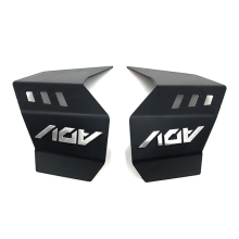 Motorcycle Side Spoiler Wind Front Fairing Protector Wing Cover for ADV 160 2023 2024 ,ABS Black