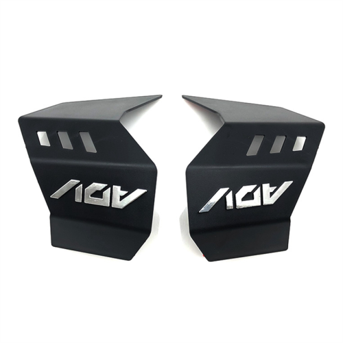Motorcycle Side Spoiler Wind Front Fairing Protector Wing Cover for ADV 160 2023 2024 ,ABS Black