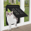 Pet Door Lockable Inside Flap Cat Window Screens Barrier Sliding Doggy Insert A 7