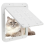Pet Door Lockable Inside Flap Cat Window Screens Barrier Sliding Doggy Insert A 1