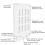 Pet Door Lockable Inside Flap Cat Window Screens Barrier Sliding Doggy Insert A 4