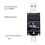 M.2 to USBA Type-C HDD Case Adapter Board NVME Enclosure Interposer JMS583 10Gbps Support 2230 Size SSD 3