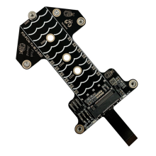 For 5 PCIe Expansion Board to M.2 NVMe SSD Adapter Pi5-PCIe-Fish-Board-A