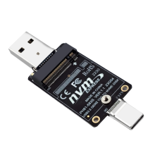 M.2 to USBA Type-C HDD Case Adapter Board NVME Enclosure Interposer JMS583 10Gbps Support 2230 Size SSD