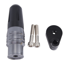Motorcycle Exhaust Sliders Crash Protection Pad Thickened Falling Protector for 310M 350D 350M(Black)
