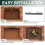 Adjustable Fireplace Rod Kit for Spark Screen, and Valance Install to Leveling the Mesh 3