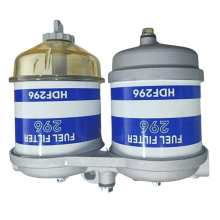 Universal Double Add Duel Filter 296 Elements 7111-296 HDF296 Oil Water Separator Dual Cup Assy