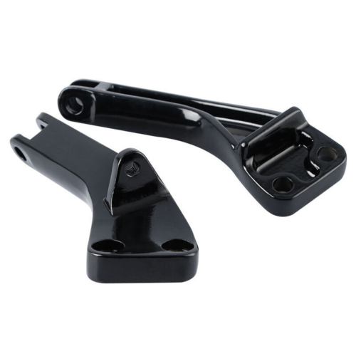 Passenger Foot Peg Mount Brackets Fit for Dyna Low Rider FXDF 2006-2017 2
