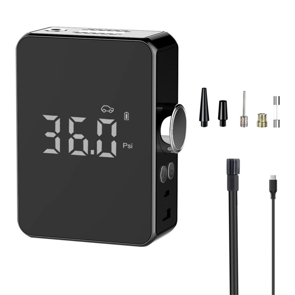 Inflatable Pump Portable Mini Handheld Wireless Charging Digital Display Car Bicycle Tire Electric Air 4854124581855