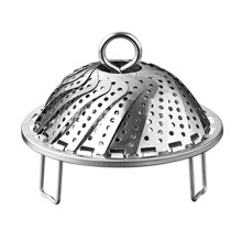 Adjustable Stainless Steel Steamer Large Capacity For Various Foods