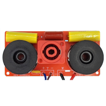 2 Way 300W Frequency Crossover Divider Treble Speakers Stereo Audio Filter for DIY High Fidelity Sound
