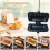 Double-Sided Sandwich Pan Non-Stick Foldable Grill Frying for Breakfast Machine Pancake Maker Bread Toast 3
