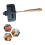 Double-Sided Sandwich Pan Non-Stick Foldable Grill Frying for Breakfast Machine Pancake Maker Bread Toast 4