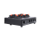 SP-24 Mini 2-IN-4-OUT Stereo Audio Selector Amplifier Switcher Box Speaker Splitter 2