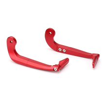 Motorcycle Handlebar Grips Brake Clutch Levers Handle Bar Guard Protector for 450SR 450 2022 2023(Red)