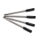 Hexagonal Head Screwdriver Tool Set for Rc Car Crawler Helicopter 1.5 2.0 2.5 3.0mm Black+Silver 4