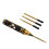 Hexagonal Head Screwdriver Tool Set for Rc Car Crawler Helicopter 1.5 2.0 2.5 3.0mm Black+Silver 6