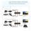 AV Switcher 4 Into 1 Out Av Head Interface Audio and Video Multi-Function 4-Way 9
