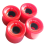 4Pcs 60X45mm Cruiser Skateboard Wheels PU Long Board Wheels, Red 1