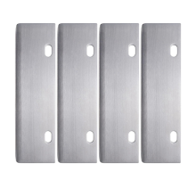 4-Pack Grill Replacement Blades, Stainless Steel Squeegee, Heavy Duty Outdoor Cleaning Tool