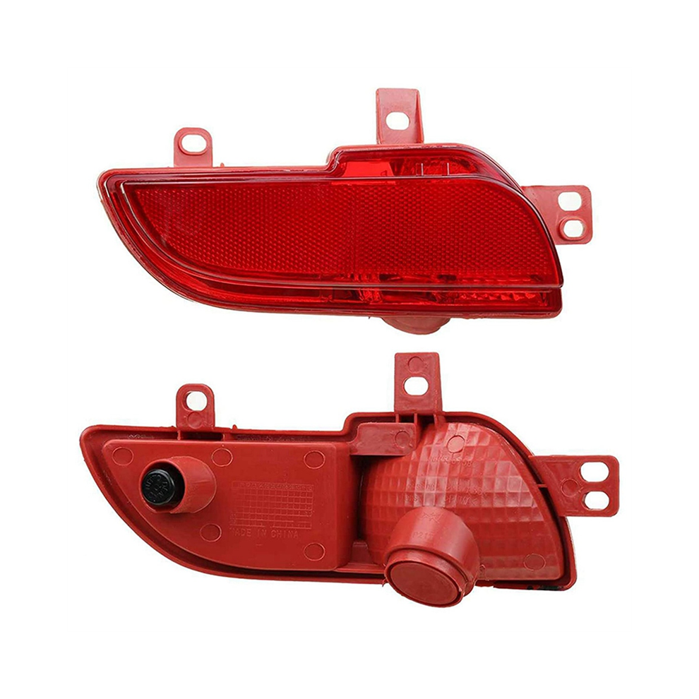 Car Rear Bumper Reverse Tail Fog Lamp Reflector For 206 207 6351Ha 6350Ha Light 4854124593063
