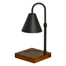 Candle Warmer Lamp Adjustable Height and Brightness Lantern for Scented Wax Melts Home Decor UK Plug-B