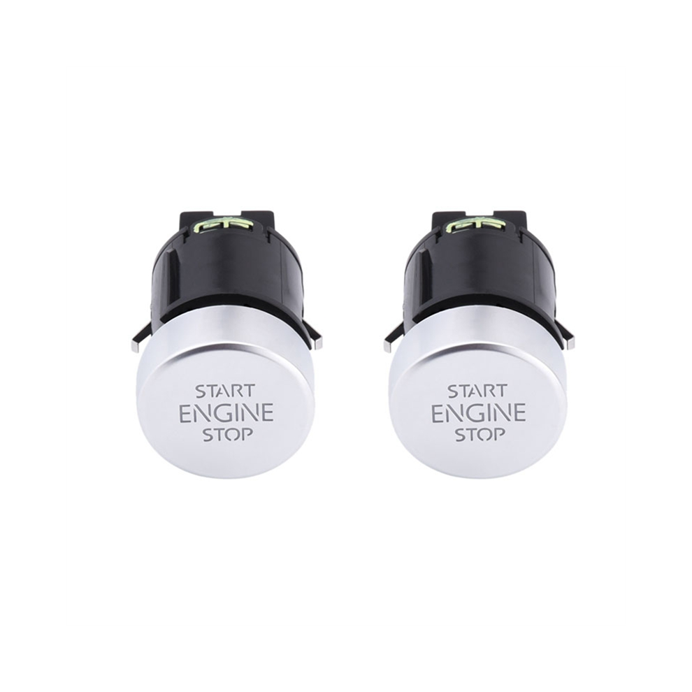 2Pcs Car Engine Start Stop Button Switch For 2008-2016 2011-2016 7N 5N0959839 5N0 959 839 4854124592547