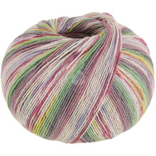 Meilenweit Cotton Bamboo 4Ply Bamboo Sock Classic, Machine Washable 40% Cotton, 25% Virgin Wool 100 g Wool 420 m Yarn