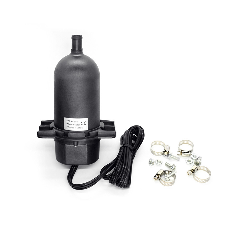 Engine Block Heater ,Self-Circulation Water Preheater For Generators Trucks Gas Engines 240V - 1000W Black 4854124501013