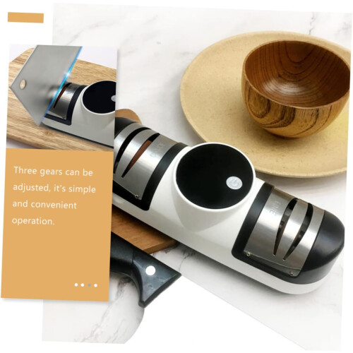 Electric Knife Sharpener Pro Edge Sharpener Multifunctional Tool for Kitchen 1