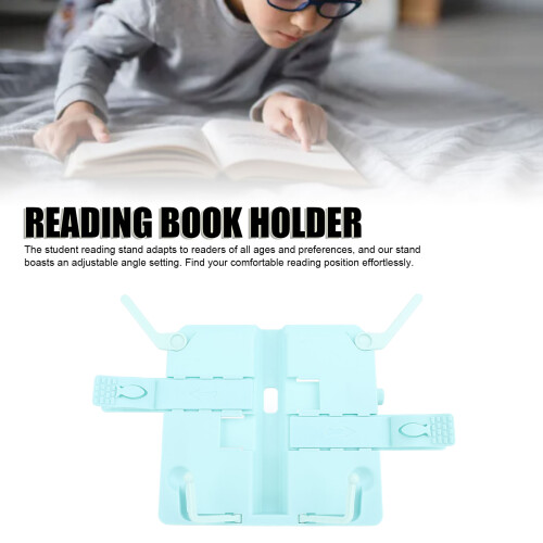 Adjustable Plastic Book Stand for Reading, Textbook Support for Kids & Students 2