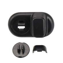 Front Side Sun Visor Fixing Hooks 51167373859 for Mini F54 F55 F56 F60 2015-2020, Black