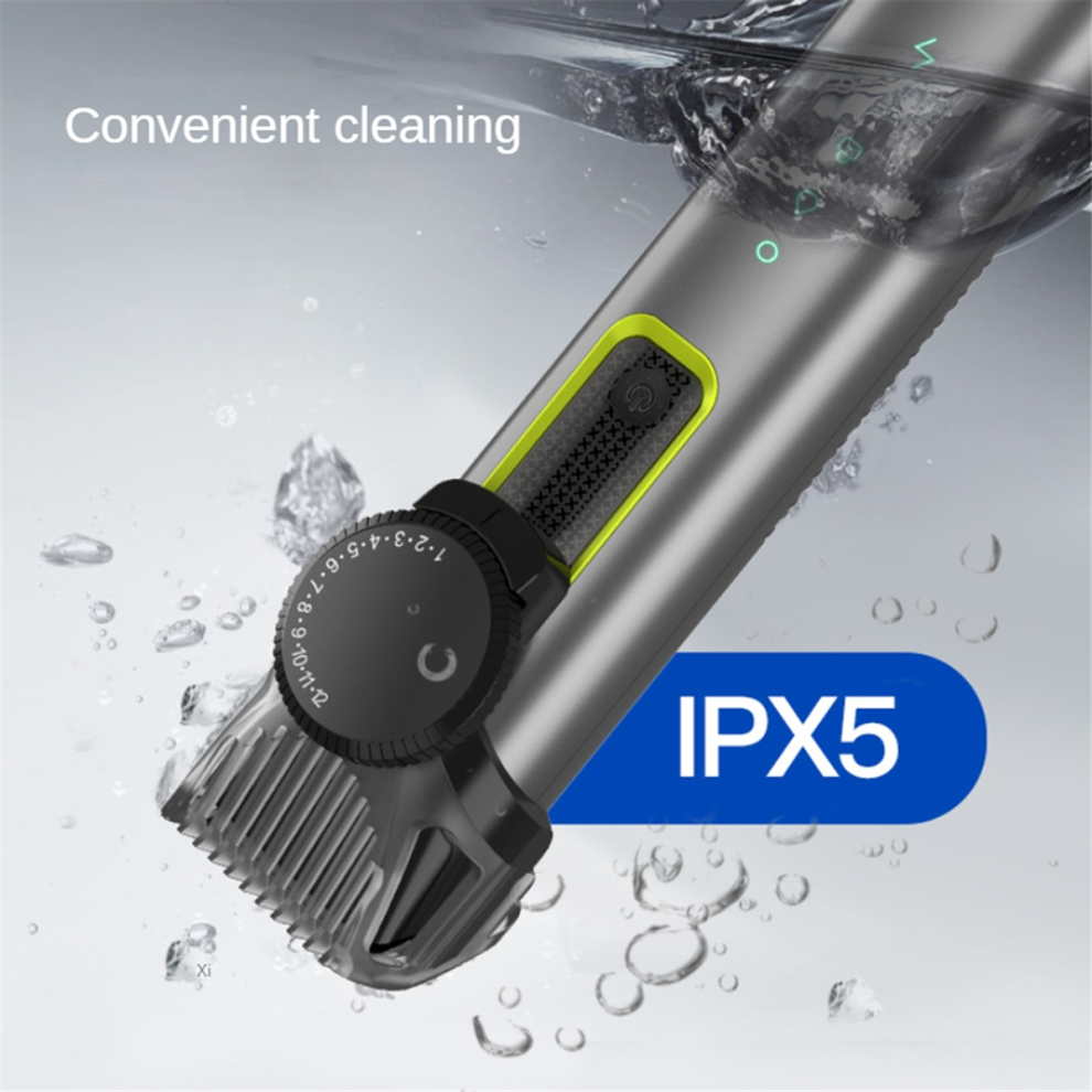 Saudism Cordless Rechargeable Hair Clipper & Trimmer Beard For Men Adjustable With 4 Limit Combs