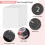 2PCS 100 Envelope Challenge Binder Easy and Fun Way to Save 5, 050 - Savings Challenges Binder, Budget 7