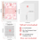2PCS 100 Envelope Challenge Binder Easy and Fun Way to Save 5, 050 - Savings Challenges Binder, Budget 5