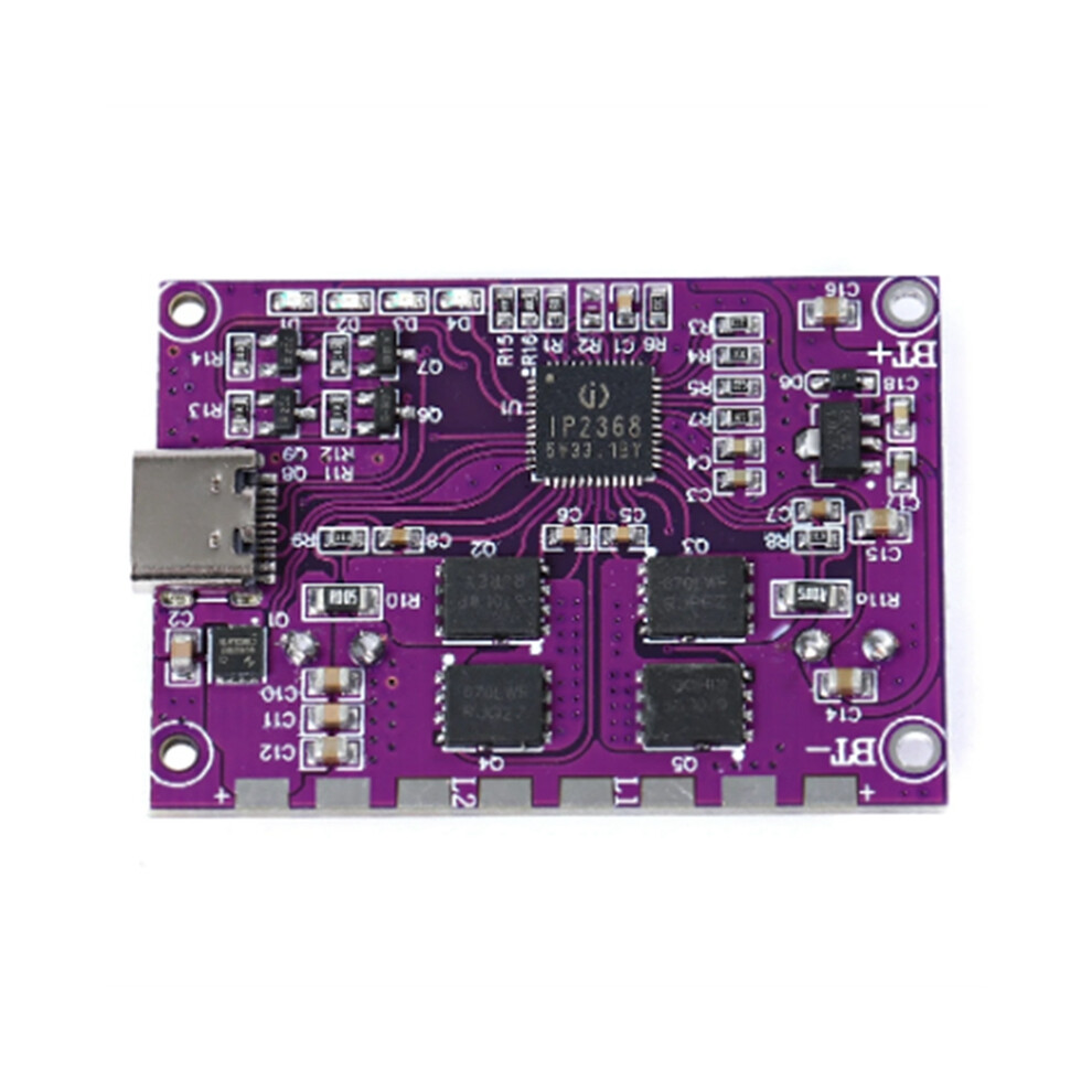 Ip2368 Bidirectional 100W Fast Charging Module Buck-Boost Type-C Interface 4S Lithium Battery Board 4854124502584