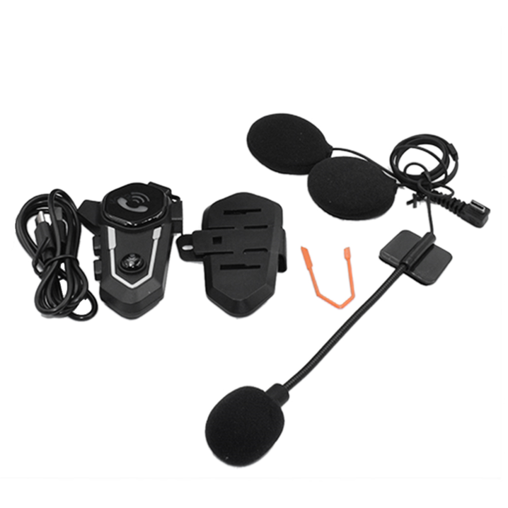 Motorcycle Helmet Headset Waterproof Bluetooth 5.0 Intercom Wireless Earphone Stereo With Mic 4854124511432