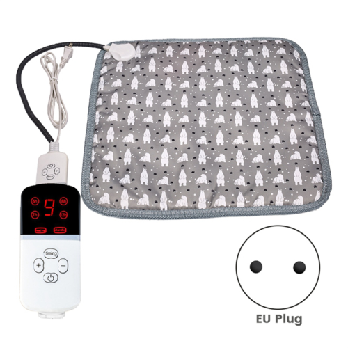 Pet Heating Pad, 9 Adjustable Temperature Pad , Indoor Waterproof EU Plug 2