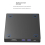 External Mobile Optical Drive for Desktop and Notebook Universal USB/Type-C/SD/TF Card Reading Burning 3