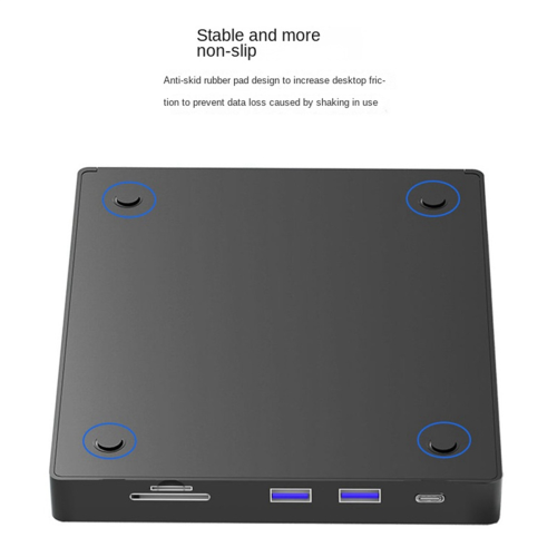 External Mobile Optical Drive for Desktop and Notebook Universal USB/Type-C/SD/TF Card Reading Burning 2