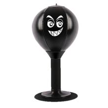 Desktop Punching Bag, Stress Buster with Suction Cup for Office Table and Counters Kids Coworkers Friends,A