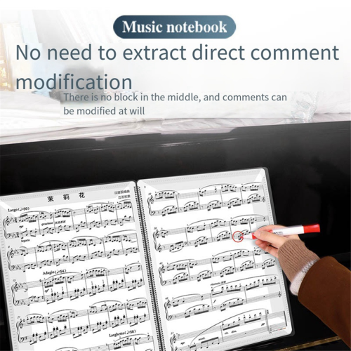 Sheet Music Folder, Binder,Suitable for Piano Playing and Any Occasion Where is Required 2