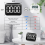 Digital Kitchen Timer - Magnetic Countdown Count Up with Large LED Display Loud Volume for Cooking and Kids 10