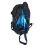 Scuba Diving Backplate DIR Harness BCD Holder Crotch Strap Set Weight Belt Dive Accessories Black & Blue 9