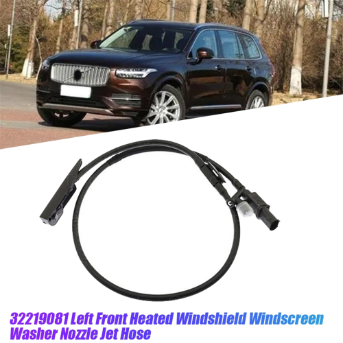 32219081 Left Front Windshield Windscreen Washer Nozzle Jet Hose for XC90 MK2 2016-2020 Heated 2