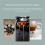 54mm Bottomless Portafilter for Express and More Espresso Machine(Coffee Dosing Ring Included) 7