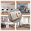 Automatic Digital Clock Islamic Azan Muslim Prayer Alarm for Desktop Table Home Decorations Gold 6