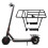 Electric Scooter Rear Shelf Modified Tailstock Accessories for M365 1S Pro 3
