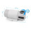 Digital LED Projection Desk Clock Silent Remote Control Table Projector Dial Wall Clocks for Living Store,White,UK Plug 7