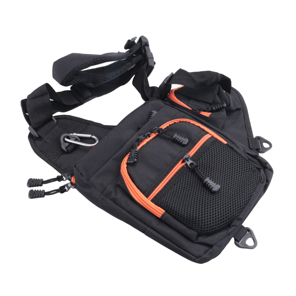 Fishing Bag Waterproof Rod Cover Large Capacity Reel Lure Tackle Outdoor Shoulder Bags Black-image-OPC-PJC8VKJ-NEW